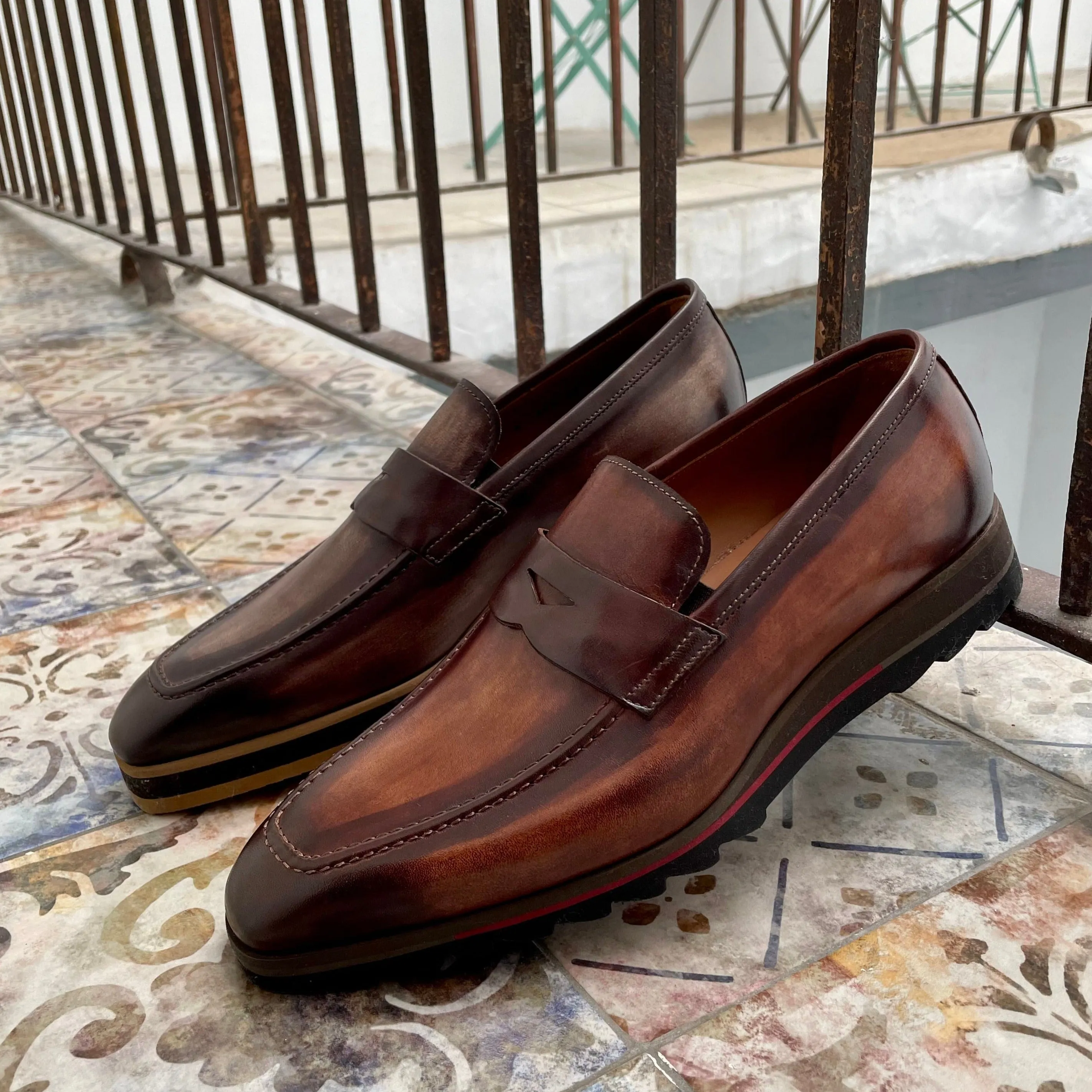 AMBERES SPORT MARRONE LOAFER