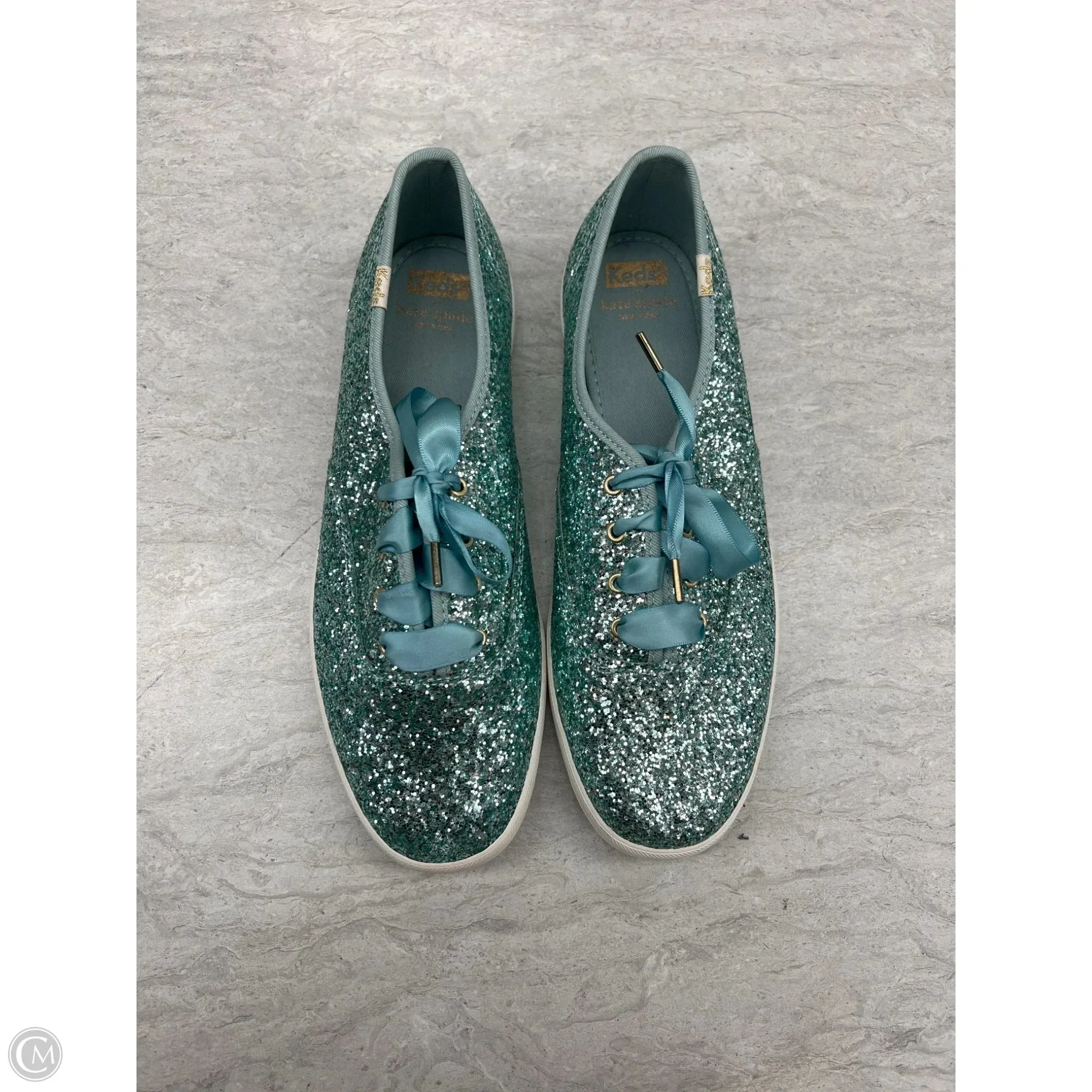 Shoes Sneakers By Keds In Aqua, Size: 9